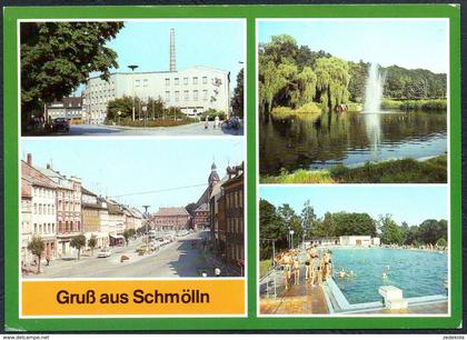 D8806 - Schmölln - Freibad - Bild und Heimat Reichenbach