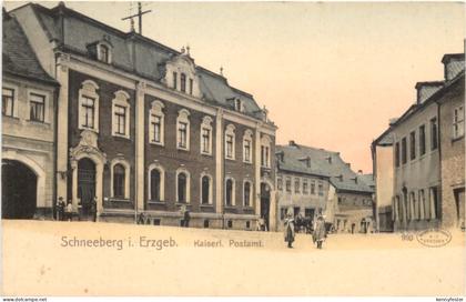 Schneeberg im Erzgebirge - Postamt