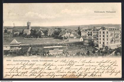 AK Schömberg / Schwarzwald, Totalansicht