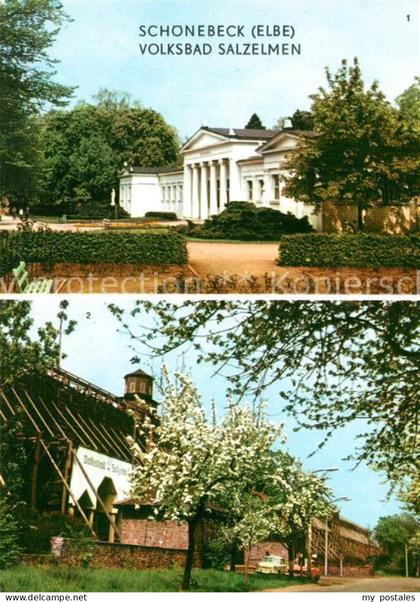 Schoenebeck Elbe Volksbad Salzelmen Lindenbad Gradierwerk