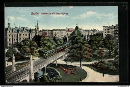 AK Berlin-Schöneberg, Hochbahn Nollendorfplatz