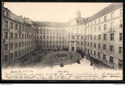 AK Berlin W.-Schöneberg, Lette-Haus, Innenhof