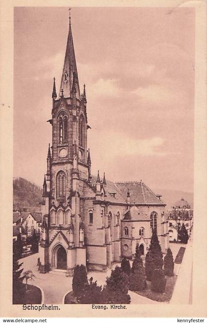 Schopfheim. Evang. Kirche.