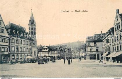 Gmuend Schwaebisch Marktplatz