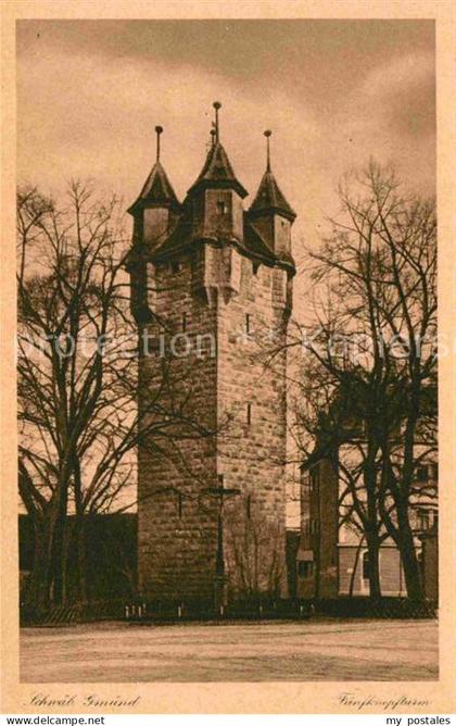 Schwaebisch Gmuend Fuenfknoepfeturm