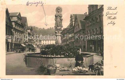 Schwaebisch Gmuend Marktplatz