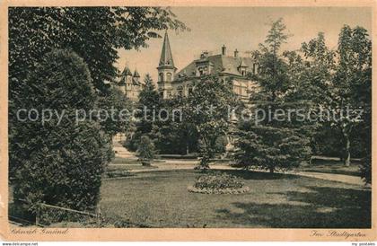 Schwaebisch Gmuend Stadtgarten