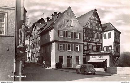 Deutschland - SCHWÄBISCH HALL - Handdrück Stoffe