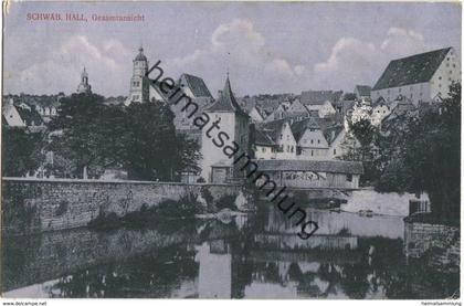 Schwäbisch Hall - Verlag Aug. Seyboth Hall gel. 1918