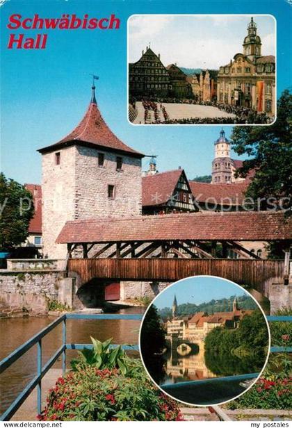 Schwaebisch Hall Holzbruecke