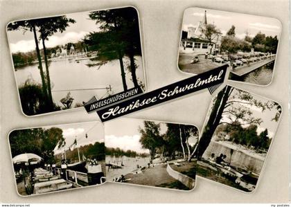 Amern Inselschloesschen Hariksee Schwalmtal Terrassen Bootspartien