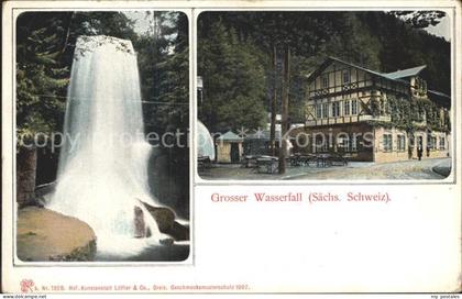 Lichtenhain Sebnitz Grosser Wasserfall Gaststaette