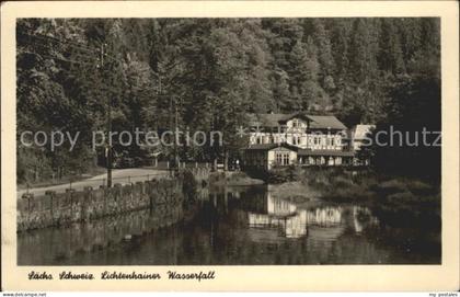 Lichtenhain Sebnitz Lichtenhainer Wasserfall