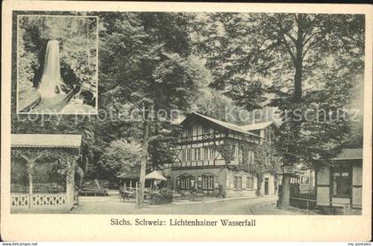 Lichtenhain Sebnitz Wasserfall Gasthof