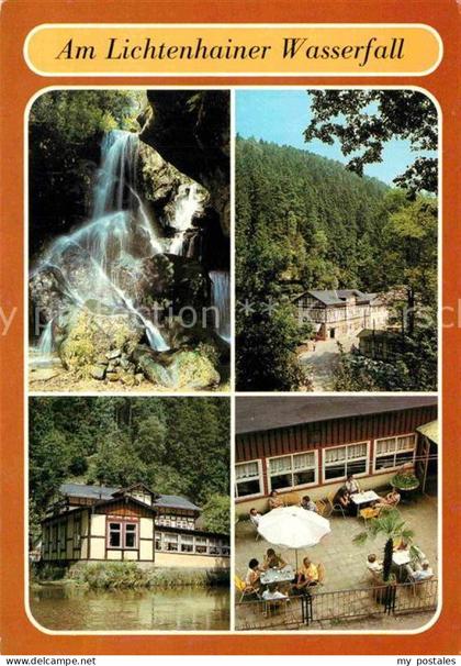 Lichtenhain Sebnitz Wasserfall Gaststaette