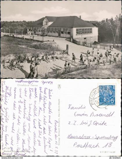 Ansichtskarte Prerow Strandpromenade 1957