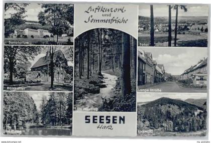 Seesen Harz Seesen Langestrasse Ratskeller  Eickmuhl