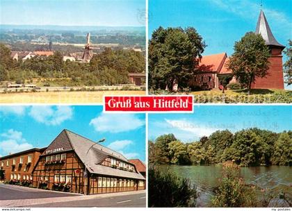 Hittfeld Panorama Kirche Spielbank See