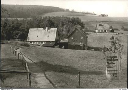 Seiffen Erzgebirge Seiffen Freilichtmuseum Wasserkraft Drehwerk Waldarbeiterwohn
