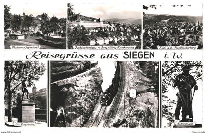 CPA - Carte Postale - Germany-Siegen Reisegrüsse aus Siegen Multi vues 1955 VM37420