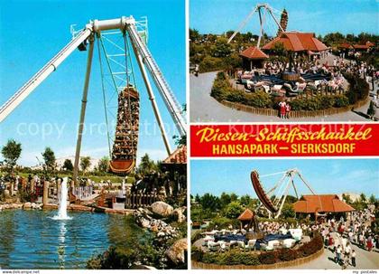 Sierksdorf Riesenschiffschaukel im Hansapark
