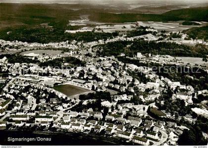 Sigmaringen Fliegeraufnahme