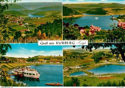 Rurberg Simmerath Eifel NRW Personenschiff Talsperre Panorama