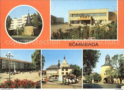 Soemmerda Stadtmauer Post Markt Rathaus