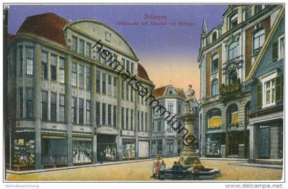 Solingen - Alter Markt - Schmied von Solingen