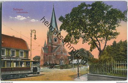 Solingen - Lutherkirche - Strassenbahn