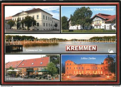 Kremmen Rathaus Klinik Kremmener See Scheunenviertel Schloss Ziethen