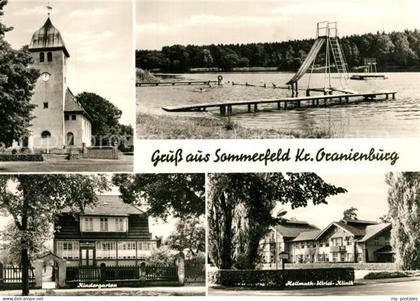 Sommerfeld Kremmen Kirche Schwimmbad Kindergarten Hellmuth Ulrici Klinik