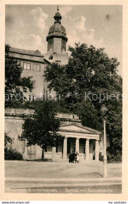 Sondershausen Thueringen Schloss Schlosswache