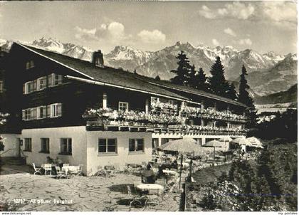 Sonthofen Oberallgaeu Sonthofen Allgaeuer Berghof x 1963