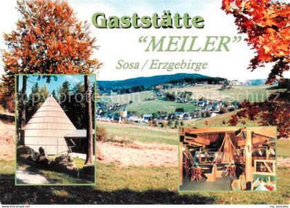 Sosa Erzgebirge Gaststaette Meiler Panorama