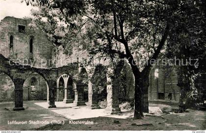 Stadtroda Thueringen Klosterruine