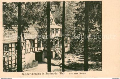 Stadtroda Thueringen Weihertalmuehle