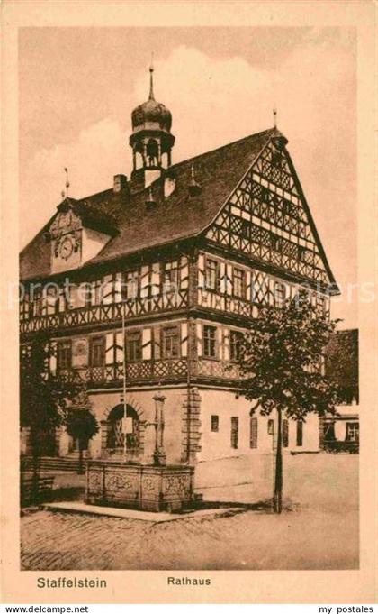 Staffelstein Rathaus Fachwerk