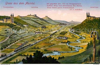Vierzehnheiligen Maintal Schloss Banz Staffelberg