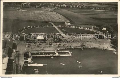Leopoldshall Stassfurt Solestrandbad Fliegeraufnahme