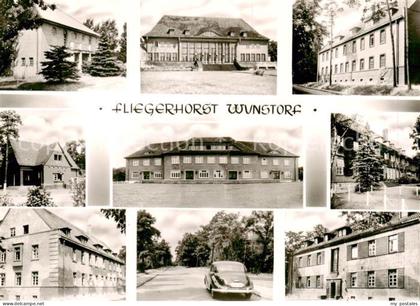 Wunstorf Fliegerhorst Offizierskasino Mannschaftsunterkuenfte Strasse