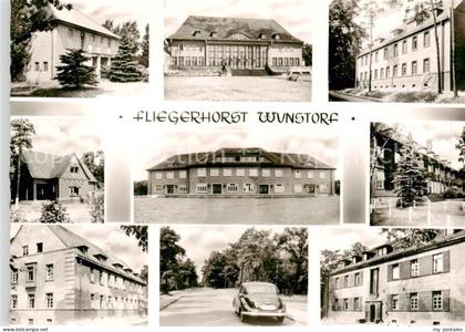 Wunstorf Fliegerhorst Offizierskasino Mannschaftsunterkuenfte Strasse