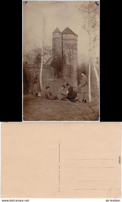 Ansichtskarte Stolpen Burg Stolpen 1924 Privatfoto