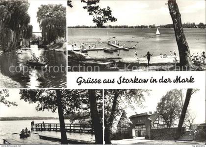 Storkow Mark Schleuse See Kalrlust