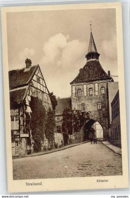 Stralsund Mecklenburg Vorpommern Stralsund Kuetertor