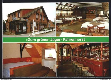 AK Stuhr /Fahrenhorst, Gaststätte Zum grünen Jäger, Hauptstrasse 235