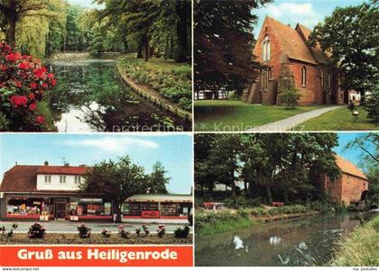 Heiligenrode Stuhr BREMEN Niedersachsen Kanal Geschaeftsstrasse Grachten