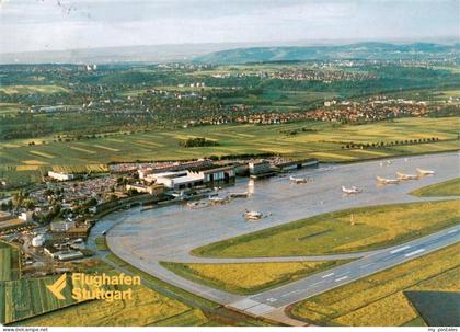 STUTTGART  CITY Flughafen Stuttgart Fliegeraufnahme