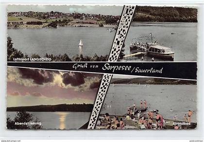 Deutschland - LANGSCHEID Sundern - Luftkurort - Strandbad - Abendstimmung
