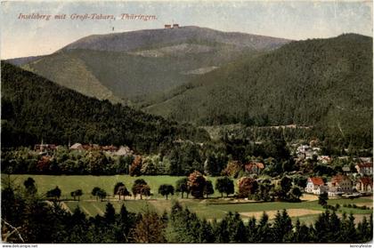 Tabarz, Inselsberg mit Gross-Tabarz